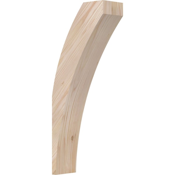 Ekena Millwork 3 1/2"W x 8"D x 20"H Thorton Smooth Knee Brace, Douglas Fir BRC04X08X20THR00SDF - main